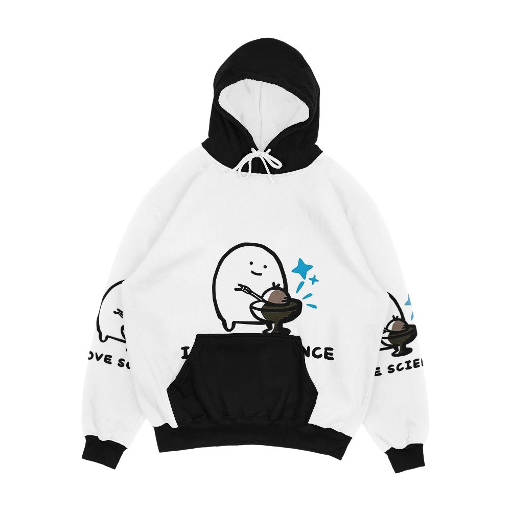 I Love Science Demon Core Men's All-Over-Print Hoodie