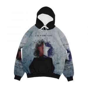 I M With You Till The End Of The Line Ver2 Men's All-Over-Print Hoodie
