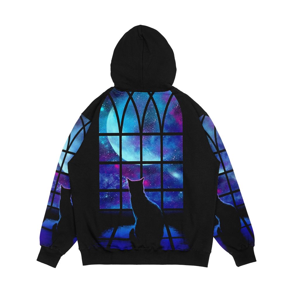 I Need Space Men's All-Over-Print Hoodie - Image 2