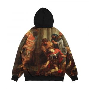 Alternative view of I No Longer Fear The Razor Guarding My Heel Men's All-Over-Print Hoodie