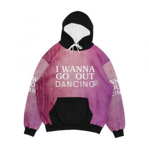 I Wanna Go Out Dancing Men's All-Over-Print Hoodie