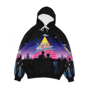 I Want To Believe Men's All-Over-Print Hoodie