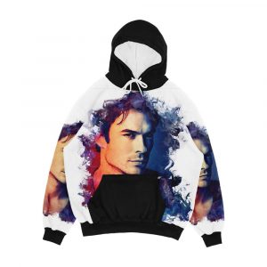 Ian Somerhalder Men's All-Over-Print Hoodie