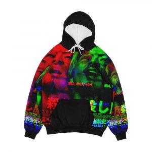 Ichi The Killer Glitch 1 Men's All-Over-Print Hoodie