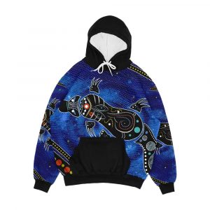 Icy Mornings Men's All-Over-Print Hoodie