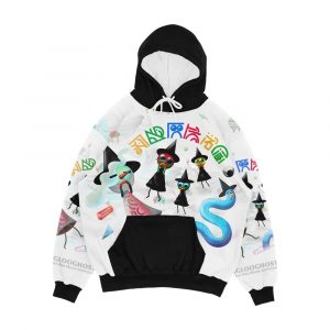 Iglooghost Neo Wax Bloom Men's All-Over-Print Hoodie