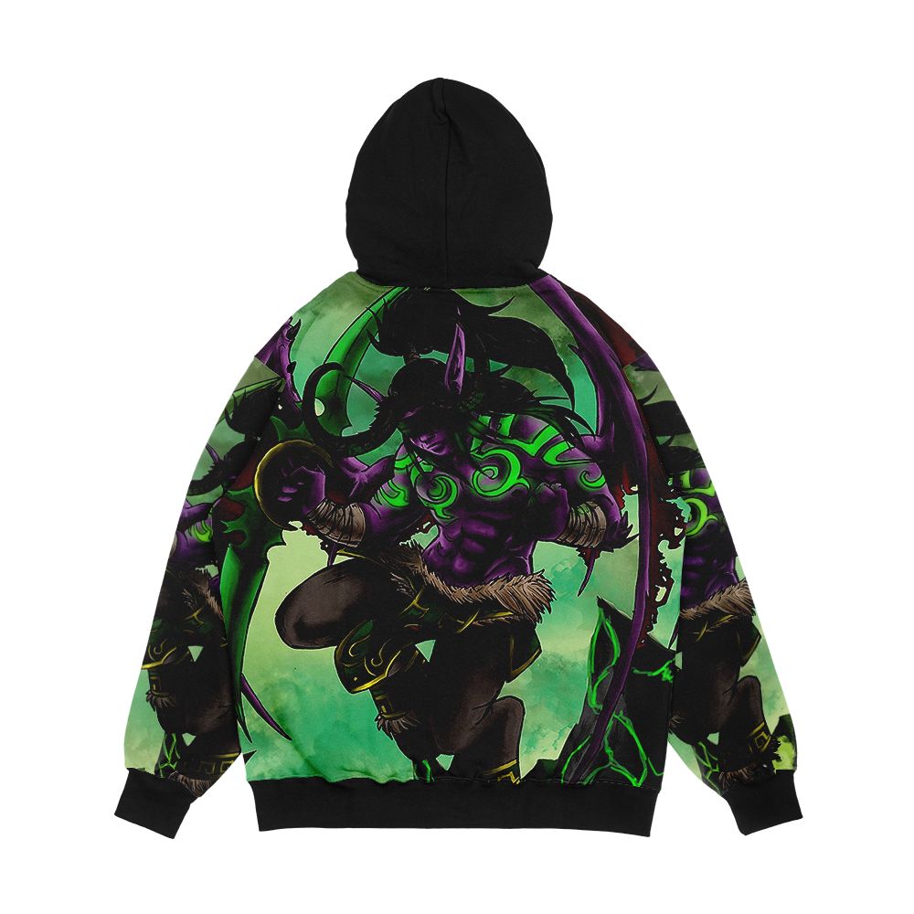 Illidan Men's All-Over-Print Hoodie - Image 2