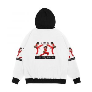 Alternative view of Im 50 Fifty Years Old Men's All-Over-Print Hoodie