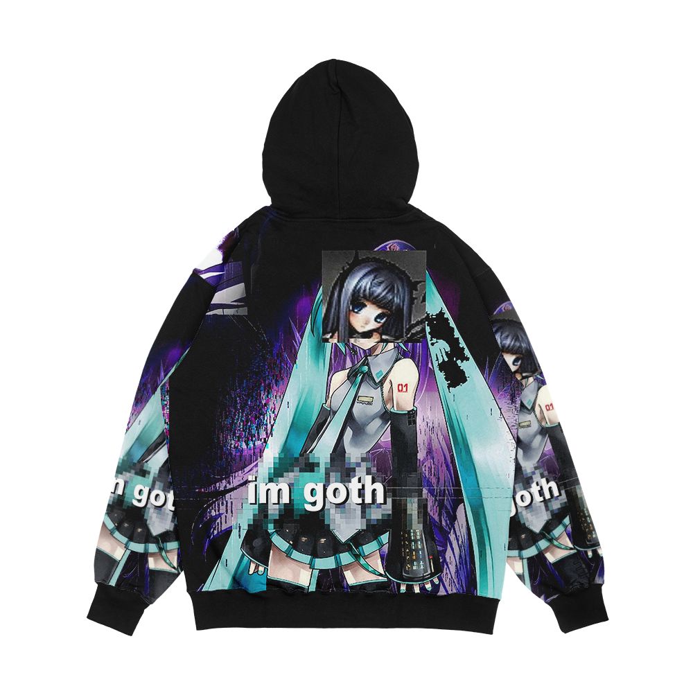 Im Goth Men's All-Over-Print Hoodie - Image 2
