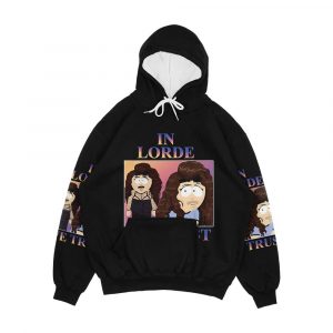 In Lorde We Trust Men's All-Over-Print Hoodie