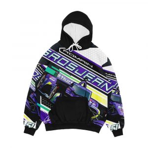Indycar 51 Grosjean Men's All-Over-Print Hoodie