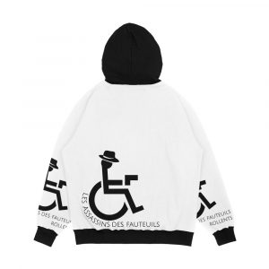 Alternative view of Infinite Jest Les Assassins Des Fauteuils Rollents Men's All-Over-Print Hoodie
