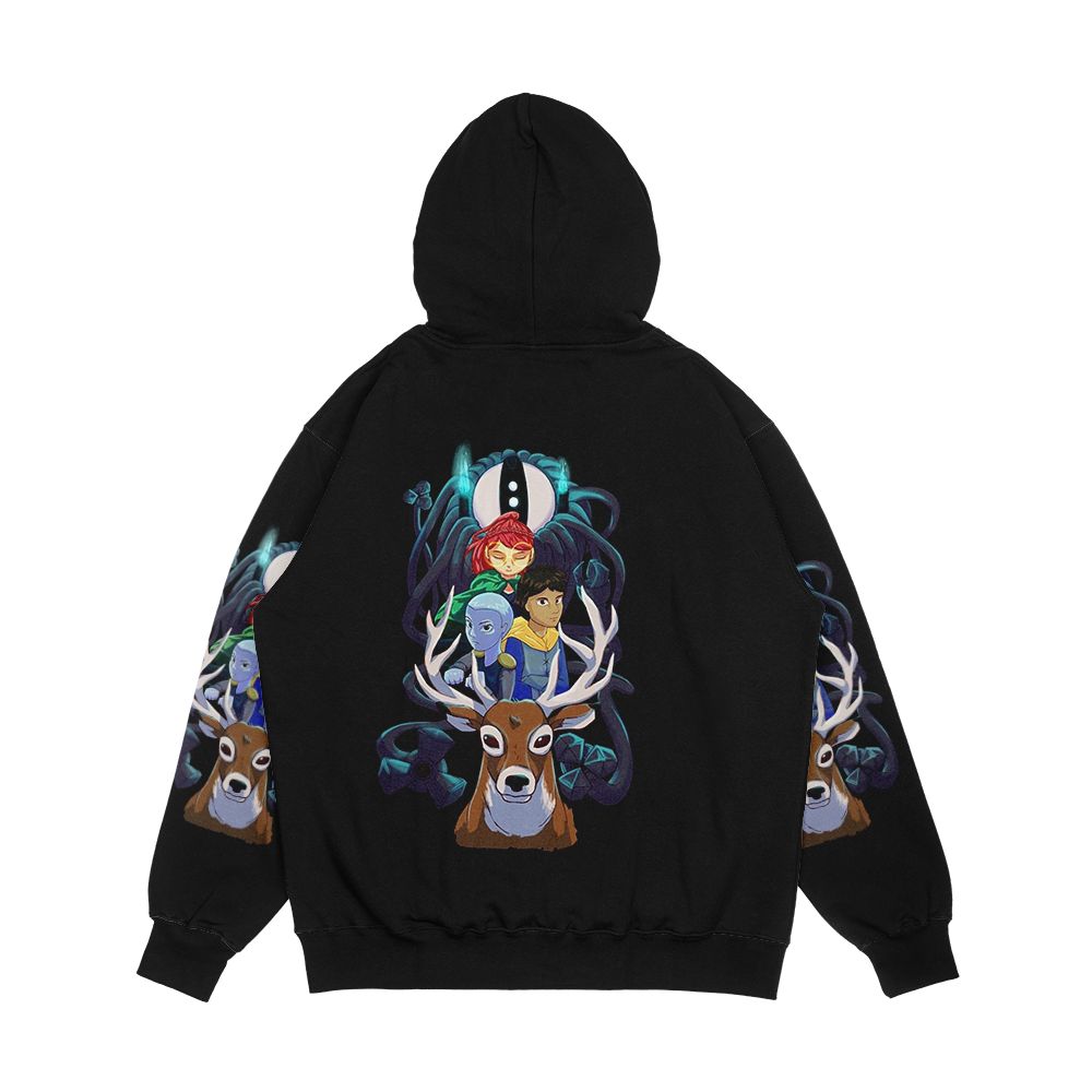 Infinity Train Fantasy Men's All-Over-Print Hoodie - Image 2