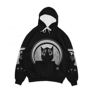 Inigo Silhouetted For Darker Shades Men's All-Over-Print Hoodie