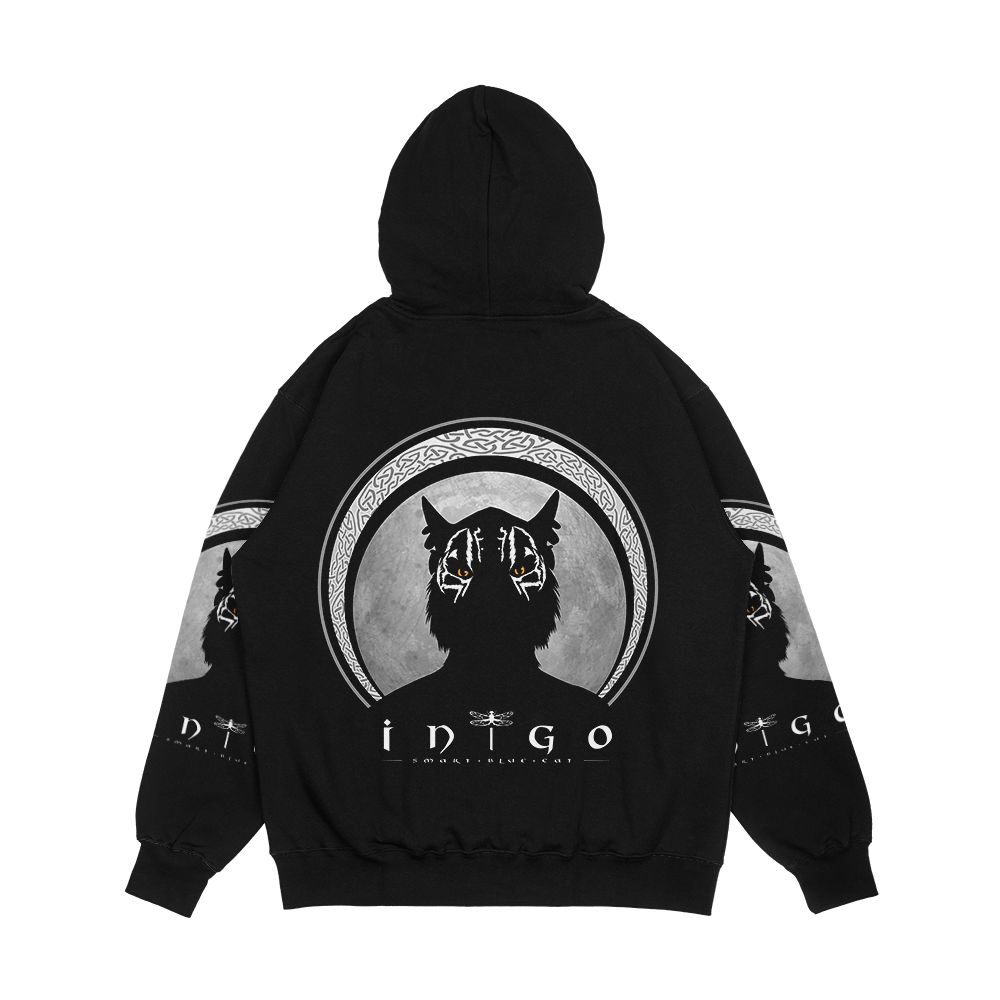 Inigo Silhouetted For Darker Shades Men's All-Over-Print Hoodie - Image 2