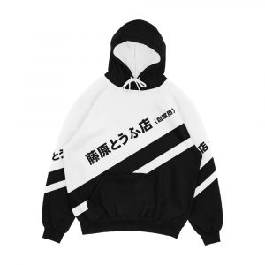 Initial D Ae86 Tofu Decal Running In The 90S Men's All-Over-Print Hoodie