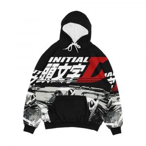 Initial D Drift Racing Tandems Toyota Corolla Ae86 Sprinter Trueno Vs Fc Rx 7 Men's All-Over-Print Hoodie