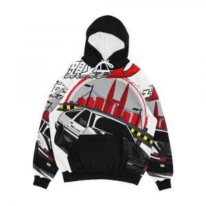 Initial D Men's All-Over-Print Hoodie