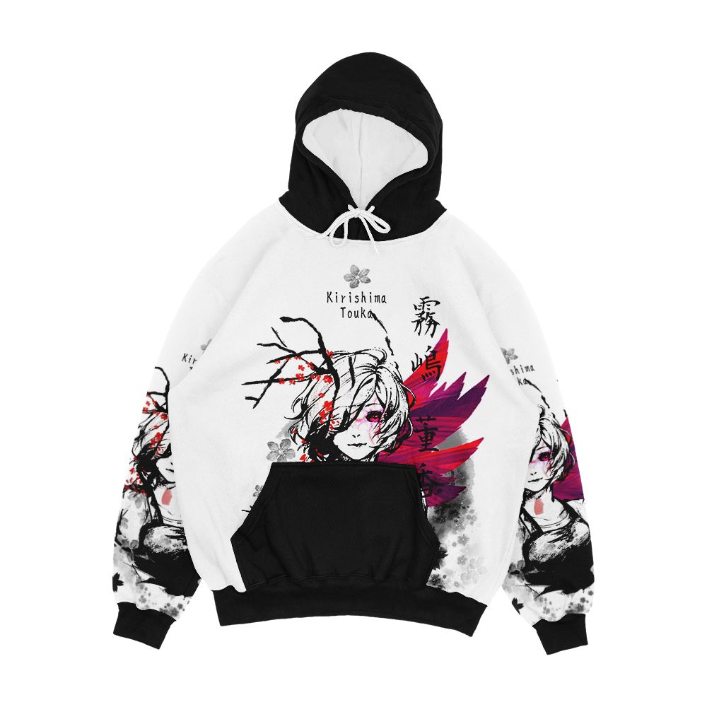 Ink Kirishima Sakura Dawn Men's All-Over-Print Hoodie