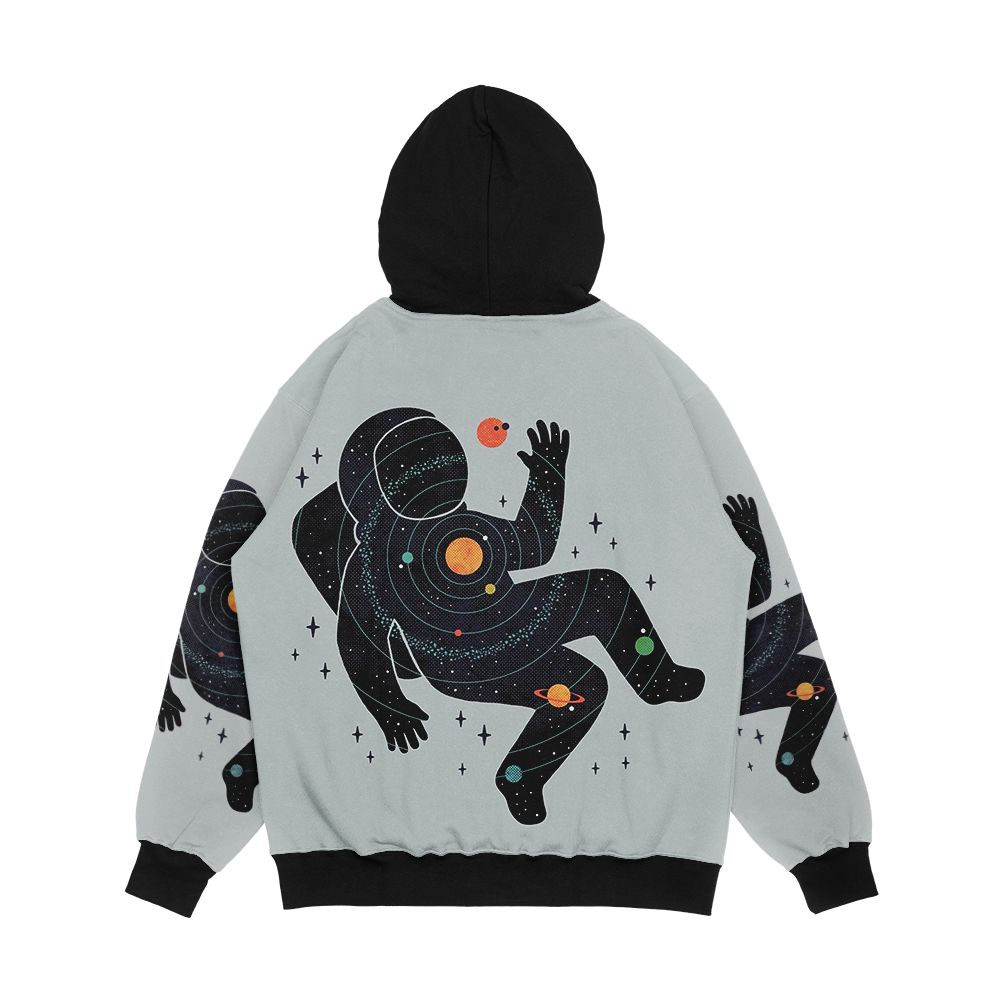 Inner Space Men's All-Over-Print Hoodie - Image 2