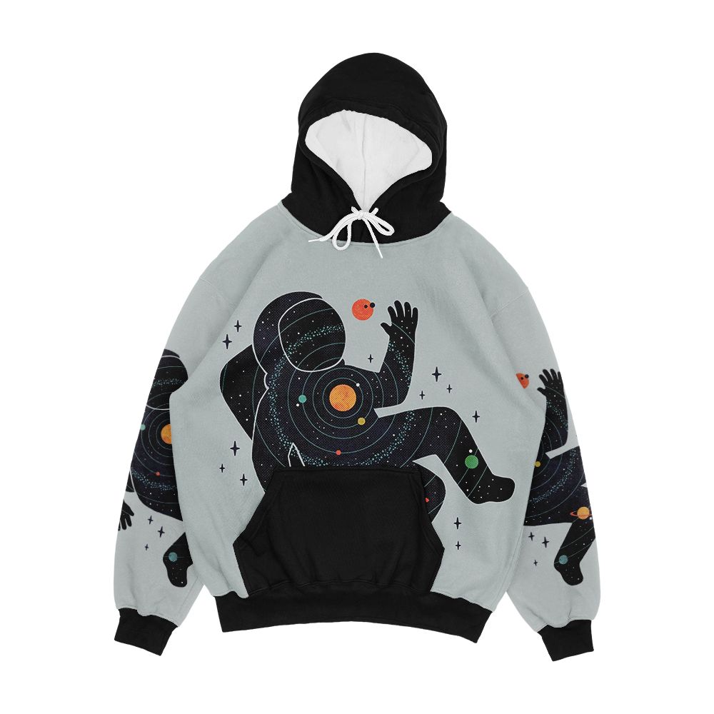 Inner Space Men's All-Over-Print Hoodie