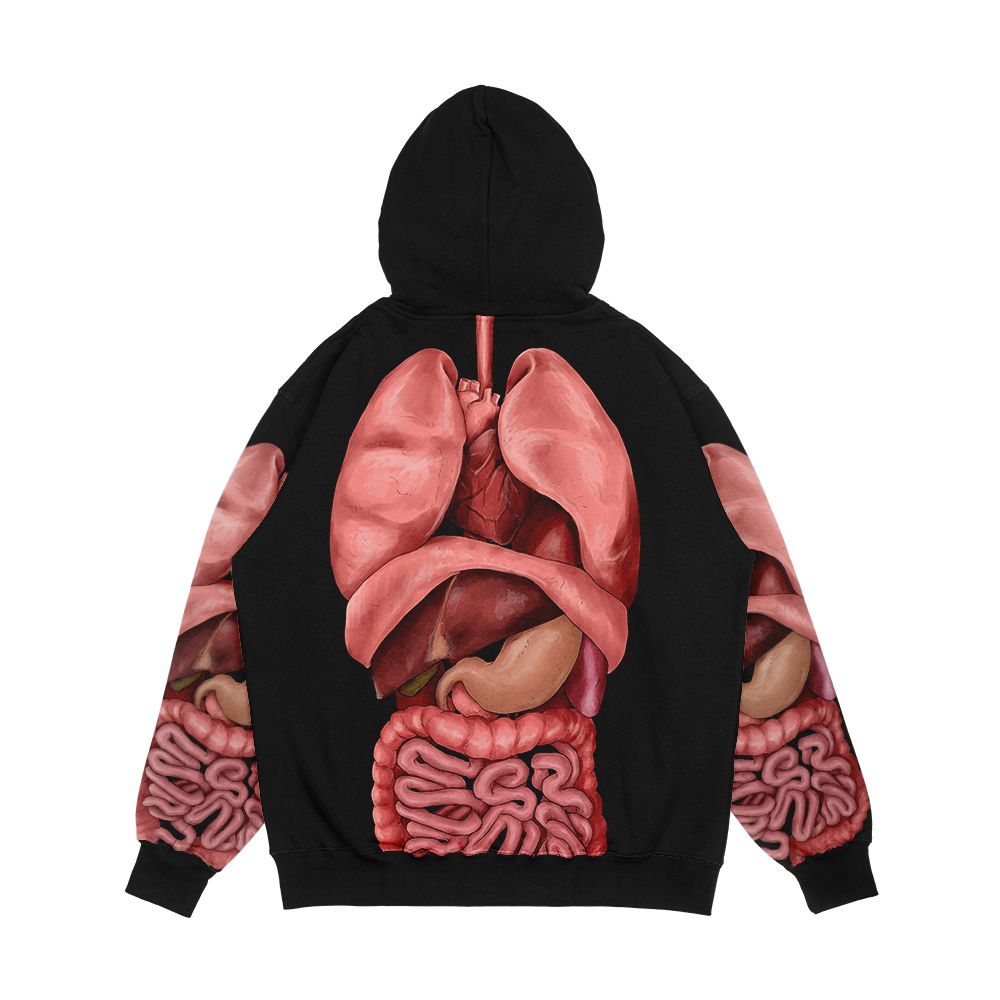 Internal Organs Men's All-Over-Print Hoodie - Image 2