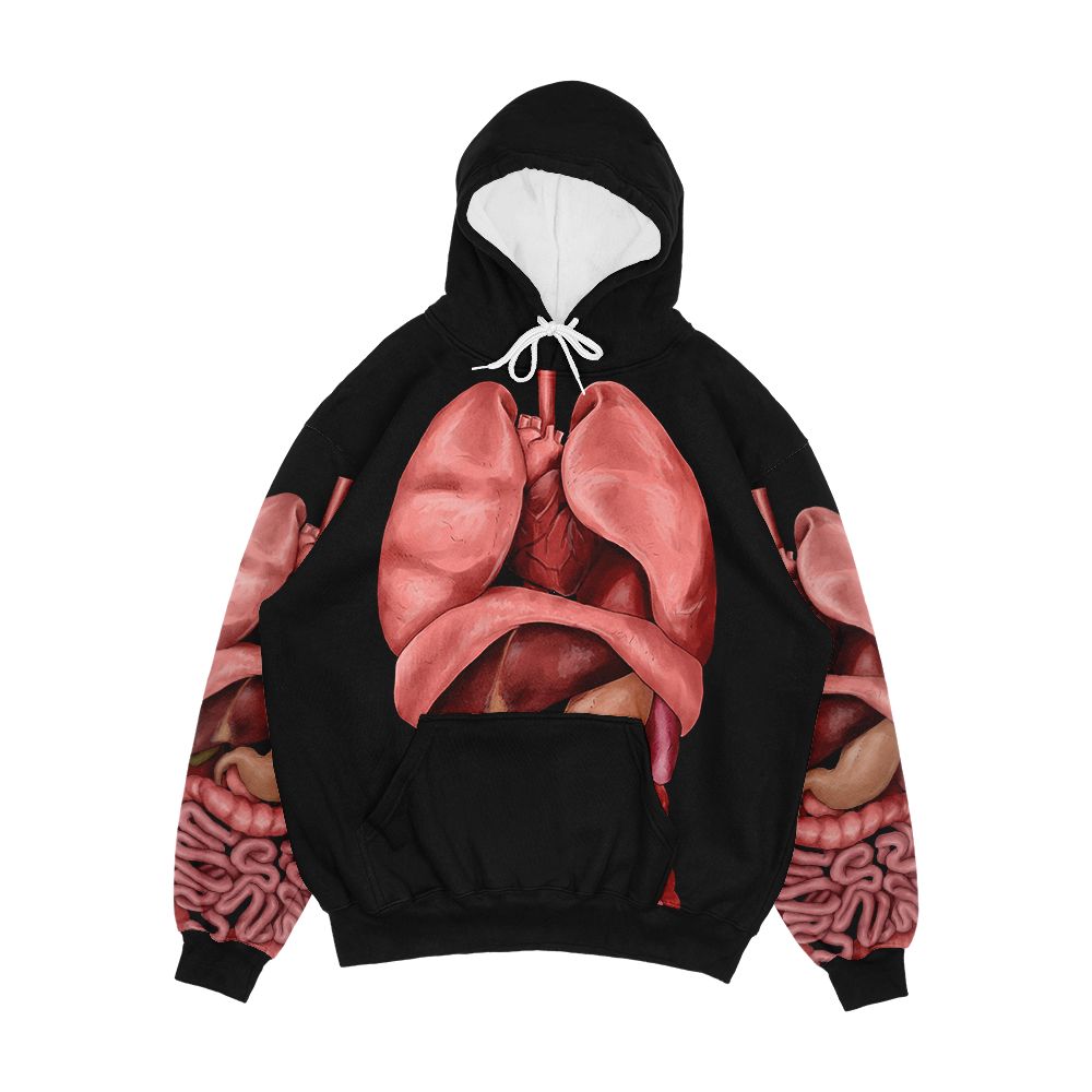 Internal Organs Men's All-Over-Print Hoodie