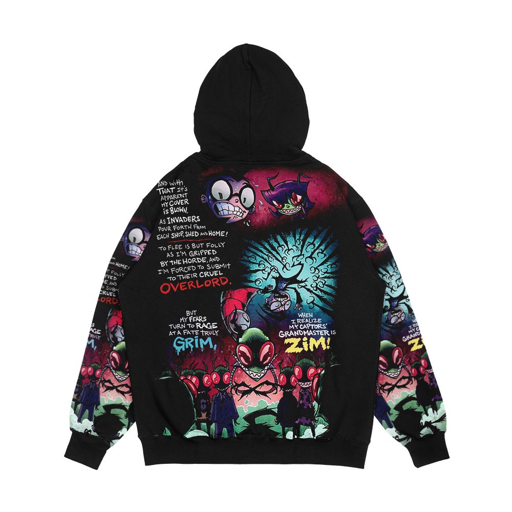 Invader Zim Issue 12 Men's All-Over-Print Hoodie - Image 2