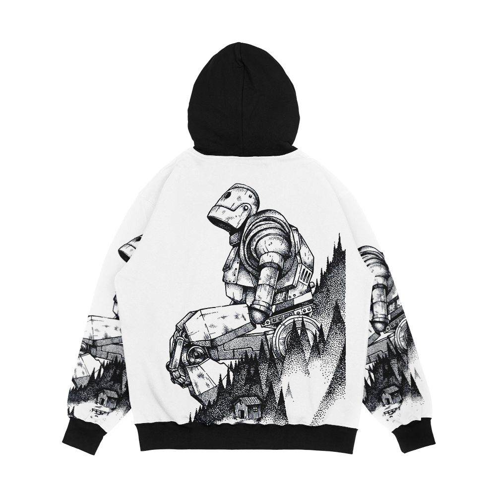Iron Giant Men's All-Over-Print Hoodie - Image 2