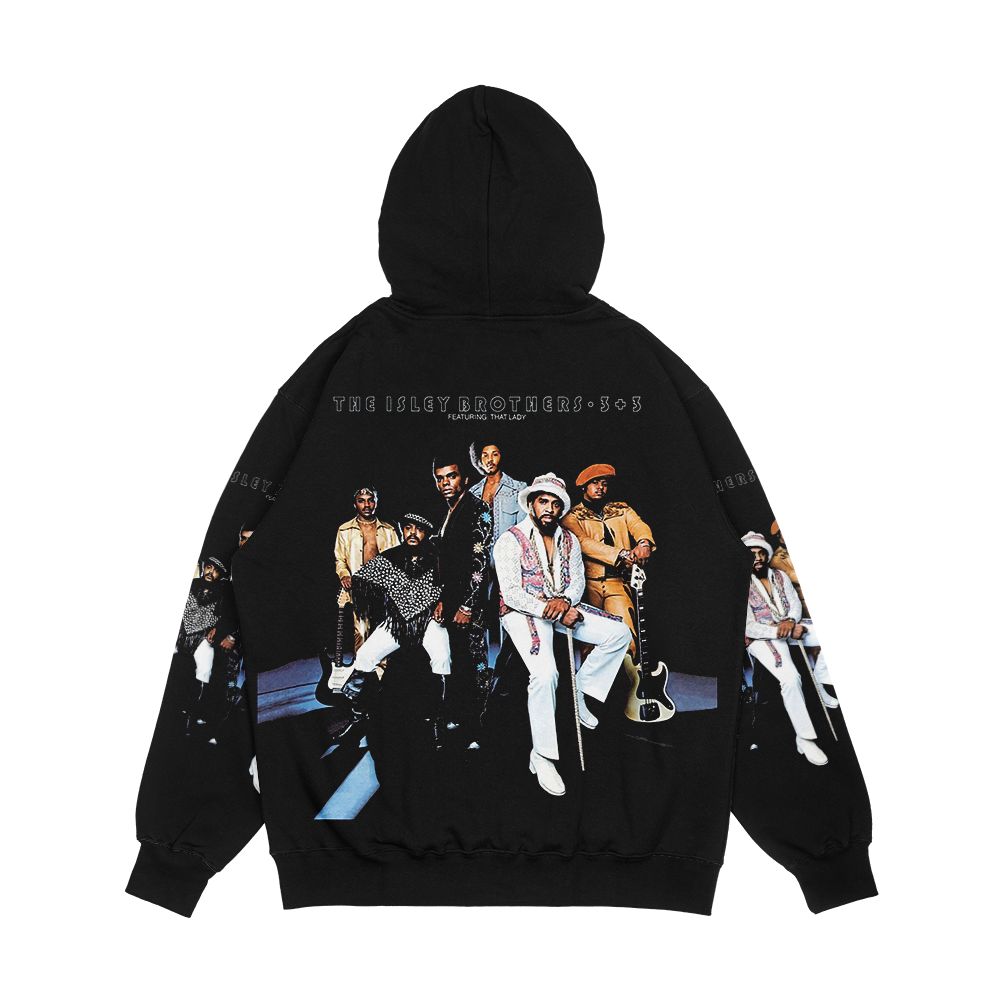 Isley Brothers 3 3 Album Men's All-Over-Print Hoodie - Image 2