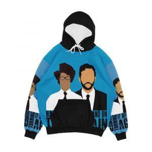 It Crowd Men's All-Over-Print Hoodie