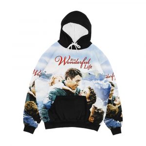 It's A Wonderful Life Scene Men's All-Over-Print Hoodie