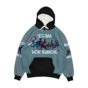 It's Bad We're Running Men's All-Over-Print Hoodie