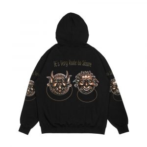 Alternative view of It's Very Rude To Stare Labyrinth Knockers Men's All-Over-Print Hoodie