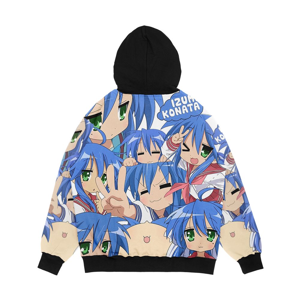 Izumi Konata Men's All-Over-Print Hoodie - Image 2