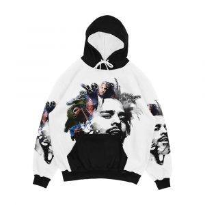 J Cole Men's All-Over-Print Hoodie