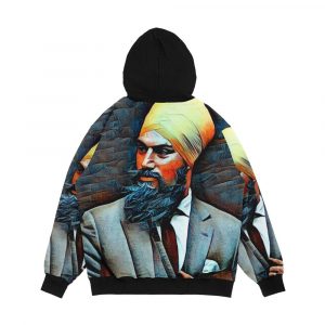 Alternative view of Jagmeet Singh Leader Of The Ndp Men's All-Over-Print Hoodie