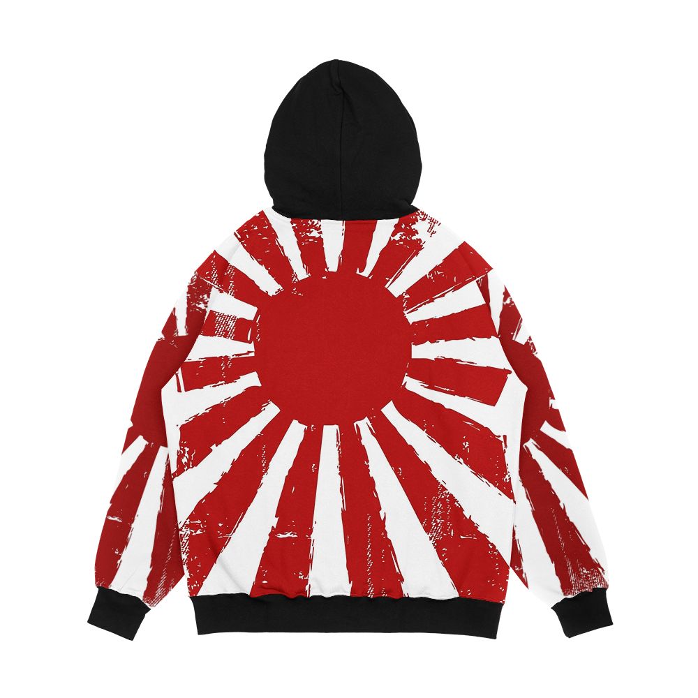 Japan Rising Sun Men's All-Over-Print Hoodie - Image 2