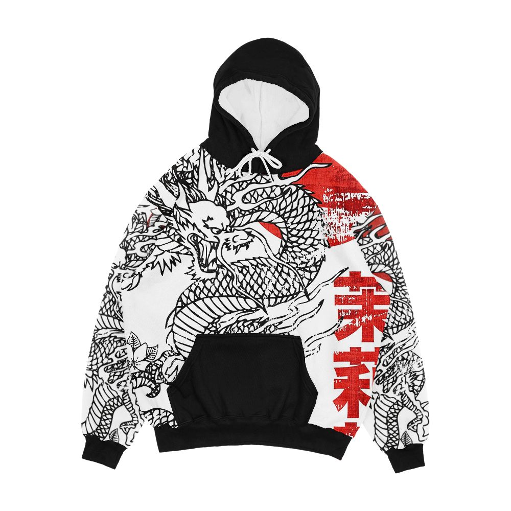 Jasmine Dragon Tea House Men's All-Over-Print Hoodie