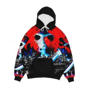 Jason Takes Manhattan Men's All-Over-Print Hoodie