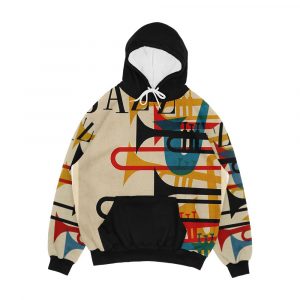 Jazz Men's All-Over-Print Hoodie