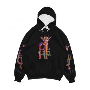 Jazziz _Trumpet_ Men's All-Over-Print Hoodie