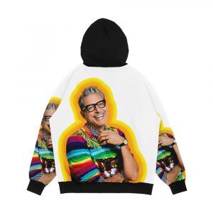 Alternative view of Jeff Goldblum Of Happiness Men's All-Over-Print Hoodie