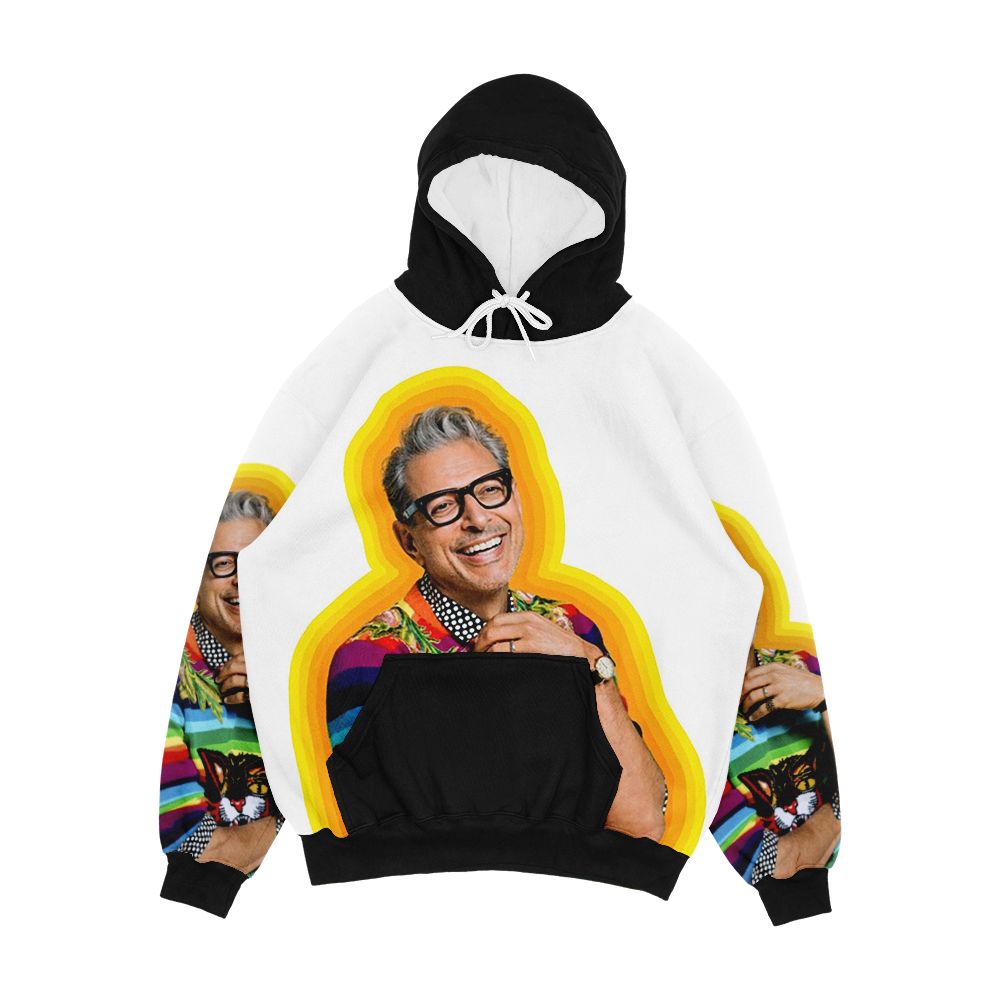 Jeff Goldblum Of Happiness Men's All-Over-Print Hoodie