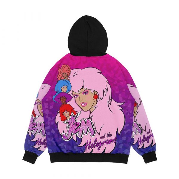 Jem And The Holograms Men's All-Over-Print Hoodie - Image 2