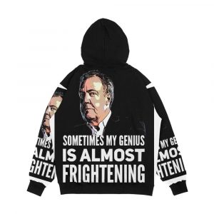 Alternative view of Jeremy Clarkson Sometimes My Genius Is Almost Frightening Merchandise Men's All-Over-Print Hoodie
