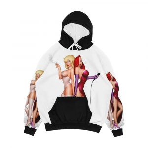 Jessica Rabbit And Holli Wood Men's All-Over-Print Hoodie