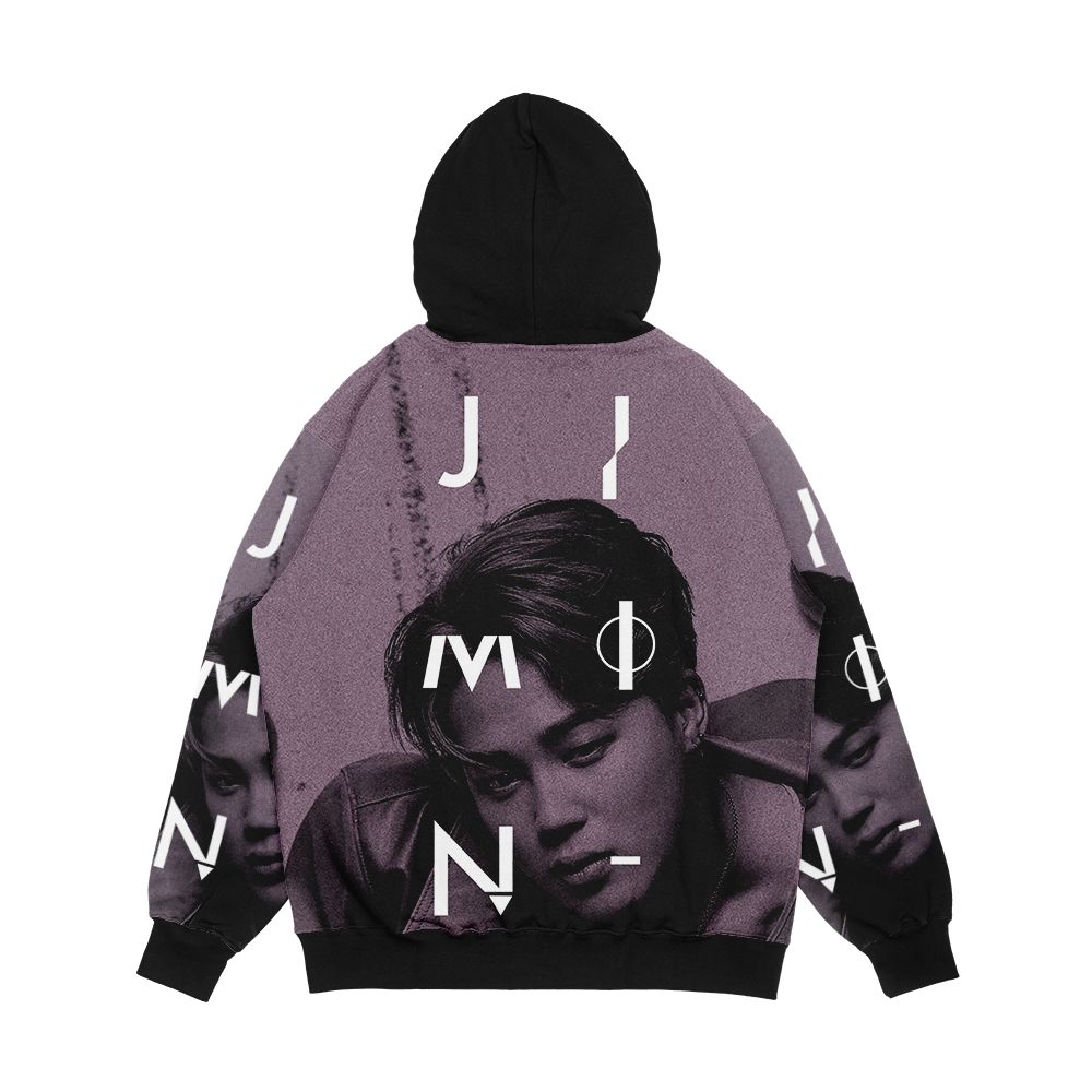 Jimin Wings Men's All-Over-Print Hoodie - Image 2