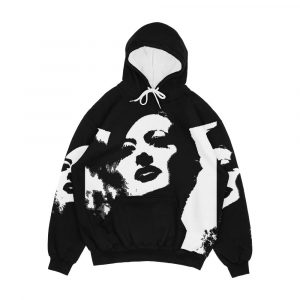 Joan Crawford Letty Lynton Dark Background Men's All-Over-Print Hoodie