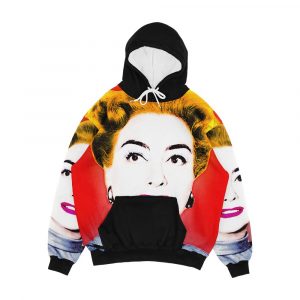 Joan Crawford Pop Art Men's All-Over-Print Hoodie
